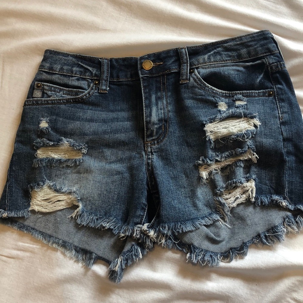 jean shorts